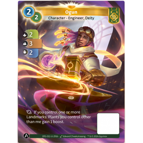 Ogun (2-3-2) Unique Card Muna - Altered TCG