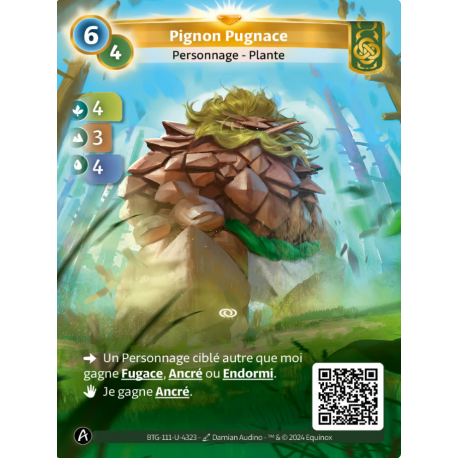 Pignon Pugnace (Double Ancre) Carte Unique Muna - Altered TCG 