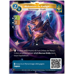 Alchimiste du Kadigir (2-2-2) Carte Unique Ordis - Altered TCG