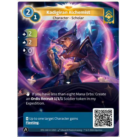 Kadigiran Alchemist (2-2-0) Unique Ordis - Altered TCG