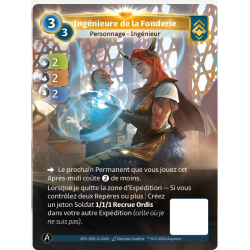 Ingénieur de la Fonderie 3/3 Carte Unique Ordis - Altered TCG