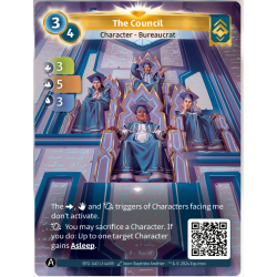 Le Conseil (3-5-3) Carte Unique Ordis - Altered TCG - Edition KS