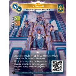 Le Conseil (5-5-4) Carte Unique Ordis - Altered TCG - Edition KS