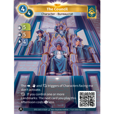 The Council (5-5-4) Carte Unique Ordis - Altered TCG