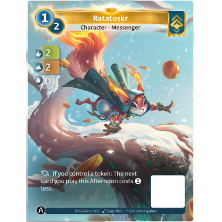 Ratatosk 1/2 Unique Card Ordis - Altered TCG