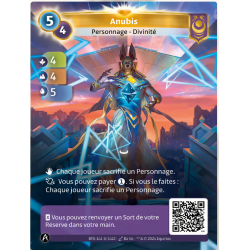 Anubis 5/4 ALT FOIL Carte Unique Yzmir - Altered TCG - Edition KS