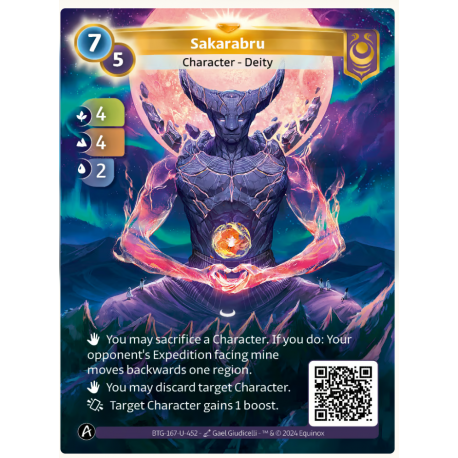 Sakarabru (4-4-2) Unique card Yzmir - Altered TCG - Edition KS