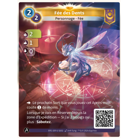 Fée des dents (2-1-0) Carte Unique Yzmir - Altered TCG