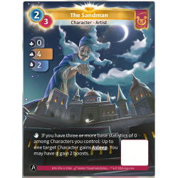 Le Marchand de Sable (0-4-2) Carte Unique Lyra - Altered TCG 