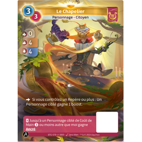 Le Chapelier (0-4-4) Carte Unique Lyra- Altered TCG