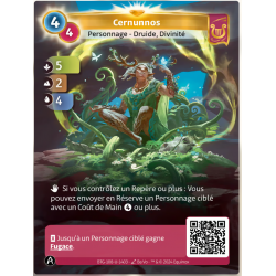 Cernunnos (5-2-4) Carte Unique Muna - Altered TCG