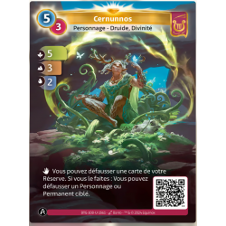 Cernunnos (5-3-2) Carte Unique Lyra - Altered TCG - Edition KS