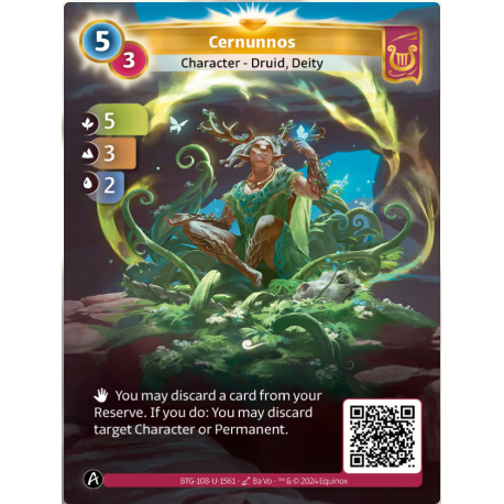 Cernunnos (5-3-2) Unique Lyra - Altered TCG