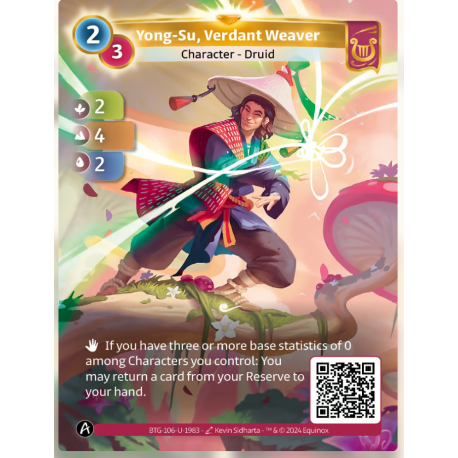 Yong-Su, Verdant Weaver (2-4-2) Unique Lyra