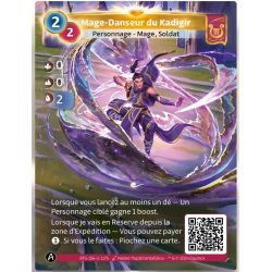 Mage-Danseur du Kadigir (0-0-2) Unique Lyra - Altered TCG