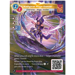 Mage-Danseur du Kadigir (0-0-2) Unique Lyra - Altered TCG