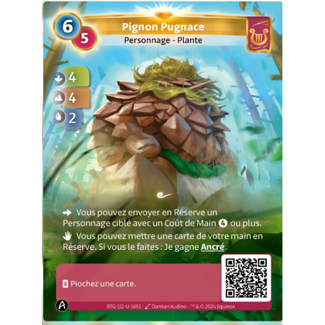 Pignon Pugnace (4-4-2) Carte Unique Lyra - Altered TCG - Edition KS