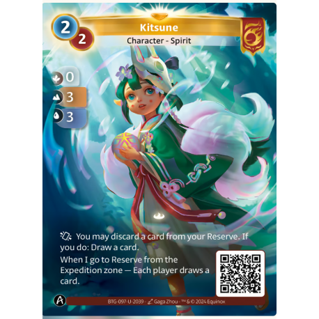 Kitsune (0-3-3) Unique Bravos - Altered TCG