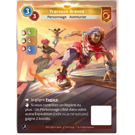 Traceuse Bravos (4-4-4) Unique Bravos - Altered TCG - Edition KS