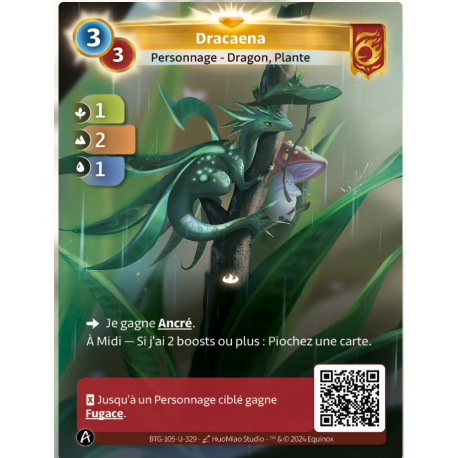 Dracaena (1-2-1) Unique Bravos - Altered TCG