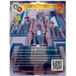 Le Conseil (5-2-5) Unique Bravos - Altered TCG - Edition KS