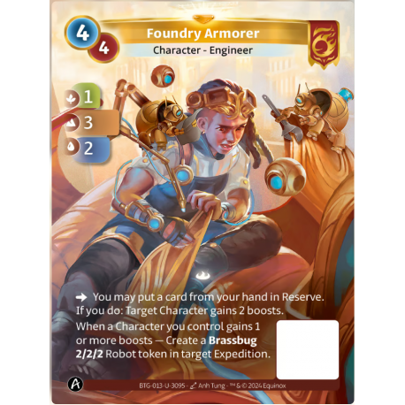 Foundry Armorer (COMBO) Unique Bravos - Altered TCG