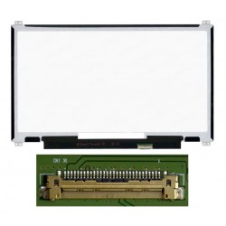 Screen laptop 12.5" Slim HD (1366x768) IPS 60Hz, 30pin Right, No Mounts (LP125WH2(SP)(T1)) Matte