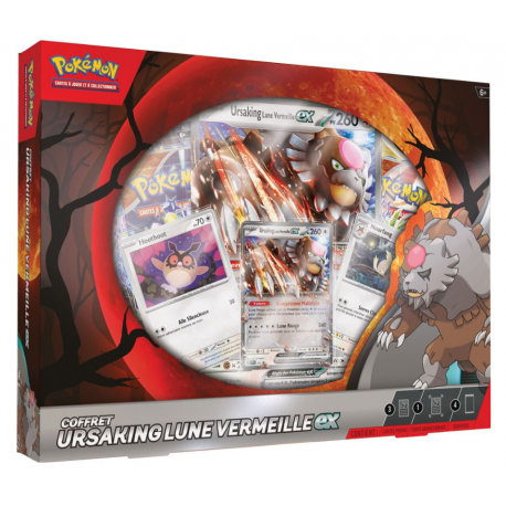 Coffret Pokémon Ursaking Lune Vermeille