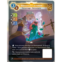 Elémentaire de Kélon (2-2-2) Unique Axiom - Altered TCG