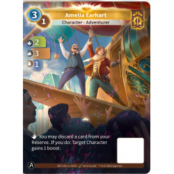 Amelia Earhart (2-3-1) Unique Axiom - Altered TCG - Edition KS