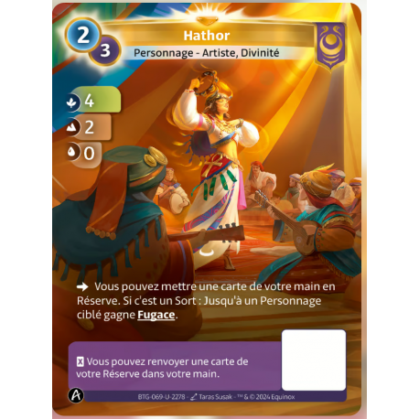 Hathor (4-2-0) Carte Unique Yzmir - Altered TCG