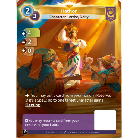 Hathor (4-2-0) Unique Yzmir - Altered TCG