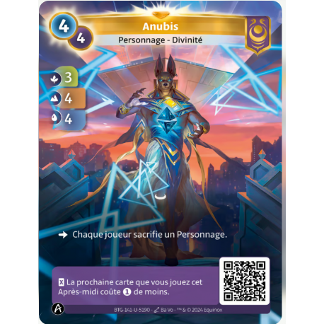 Anubis (3-4-4) Unique Yzmir - Altered TCG - Edition KS