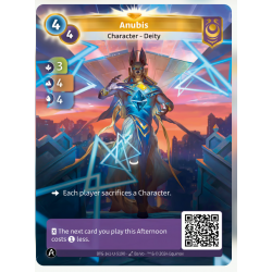 Anubis (3-4-4) Unique Yzmir - Altered TCG - Edition KS