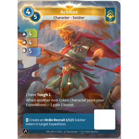 Achilles (4-4-5) Unique Ordis - Altered TCG