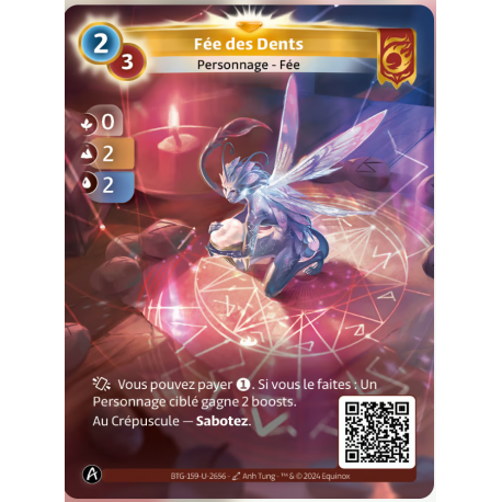 Fée des dents (0-2-2) Carte Unique Yzmir - Altered TCG - Edition KS