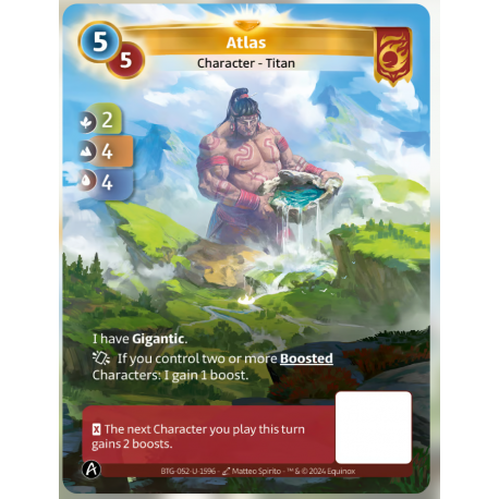 Atlas (2-4-4) Unique Bravos - Altered TCG - Edition KS