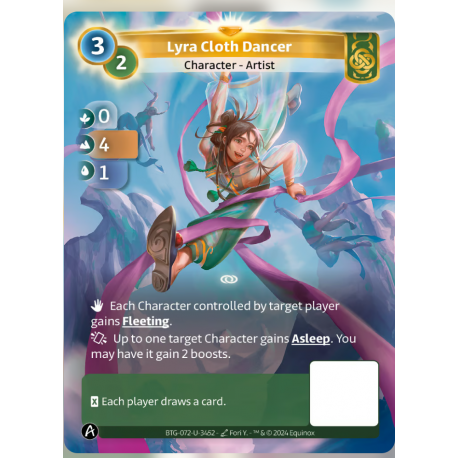 Lyra Cloth Dancer (0-4-1) Unique Muna - Altered TCG