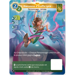 Danseuse d'étoffe Lyra (2-0-2) Unique Muna - Altered TCG - Edition KS