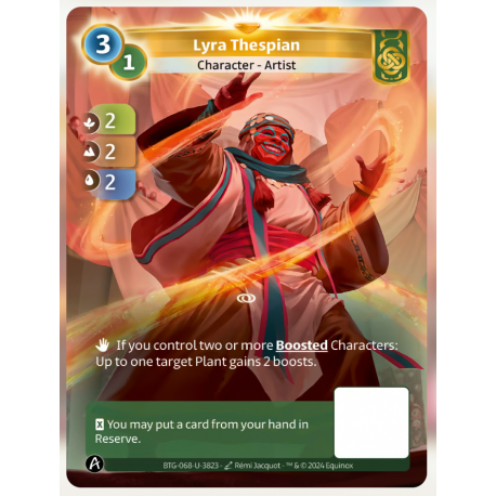 Lyra Thespian (2-2-2) Unique Muna - Altered TCG 