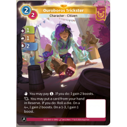 Prestidigitatrice de l'Ouroboros (1-1-2) Carte Unique Lyra - Altered TCG - Edition KS