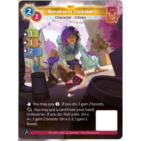 Ouroboros Trickster (1-1-2) Carte Unique Lyra - Altered TCG