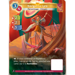 Navigatrice Lyra (2-2-5) Carte Unique Lyra - Altered TCG - Edition KS