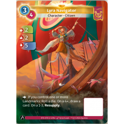 Navigatrice Lyra (2-2-5) Carte Unique Lyra - Altered TCG - Edition KS