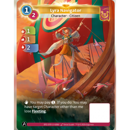 Lyra Navigator (1-1-2) Carte Unique Lyra - Altered TCG