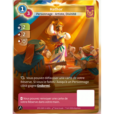 Hathor (2-2-0) Unique Lyra - Altered TCG - Edition KS