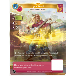 Skald Lyra (3-2-0) Unique Lyra - Altered TCG