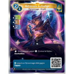 Alchimiste du Kadigir (2-1-2) Carte Unique Ordis - Altered TCG