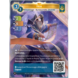 Thot (1-2-2) Carte Unique Ordis - Altered TCG - Edition KS