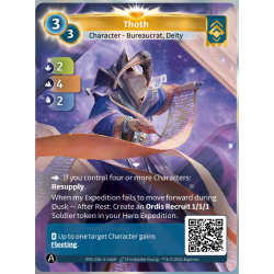 Thot (1-2-2) Carte Unique Ordis - Altered TCG - Edition KS